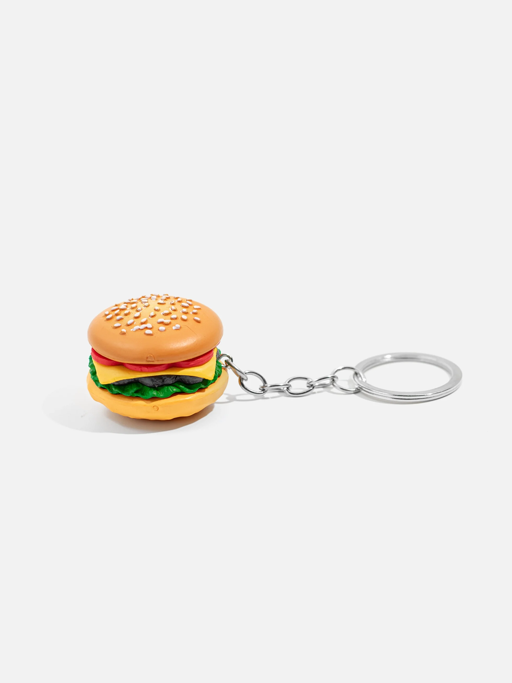 Miniburgare nyckelring – söt hamburgare accessoar och presentidé